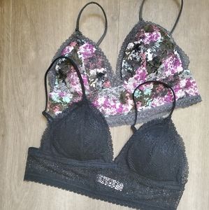Candie's lace bralettes